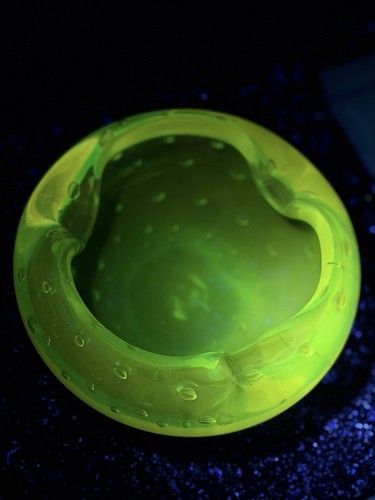 Murano bullicante glass - glass, bowl