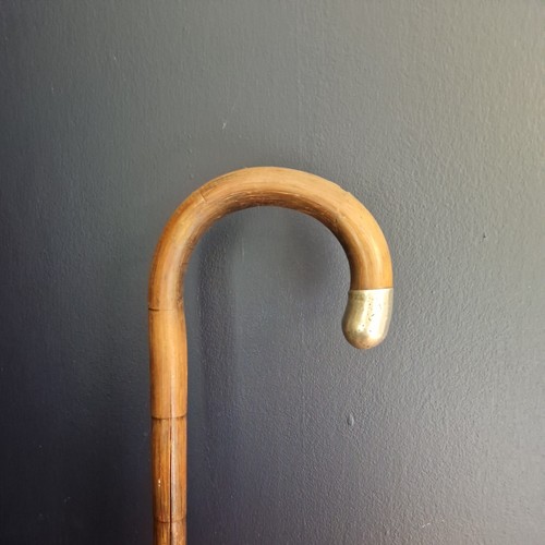 Antique vintage walking stick - antique,