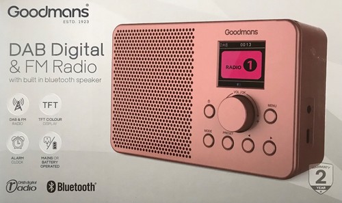 Goodmans dab digital - dab, fm