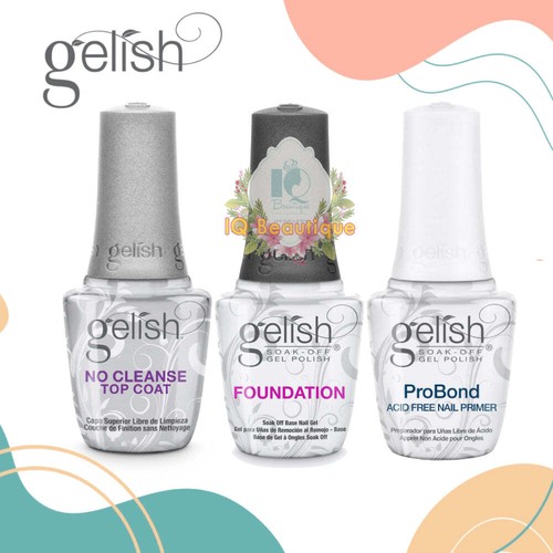 Gelish wipe top - no, base