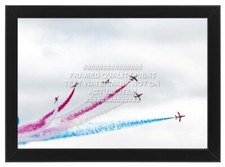 RAF RED ARROWS PHOTO PRINT ALL