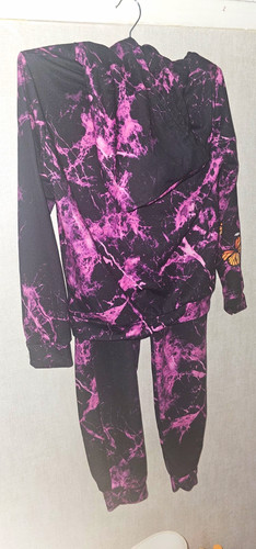 Girls years black purple - 9-10,
