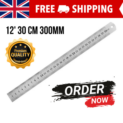 Metal stainless steel - metal, ruler