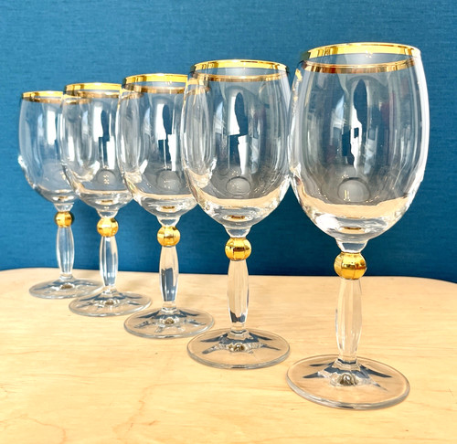 Vintage gold rim - gold, glasses