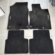 Genuine Honda Civic MK10 2017 to 2022 Black Car Mats Carpets With Genuine Clips