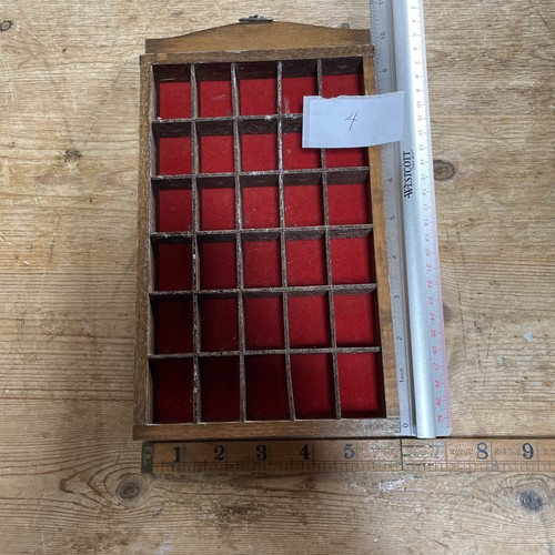 Vintage wooden rectangle - wooden,