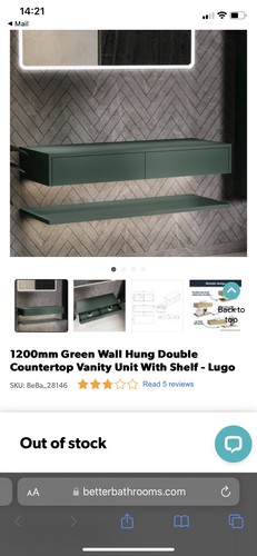 Double floating bathroom - double,