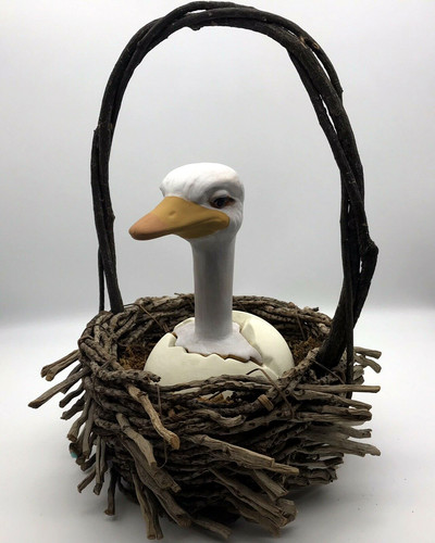 Hand painted clay pottery - hand,
