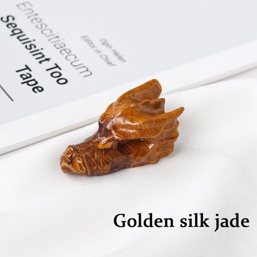 Natural quartz crystal dragon - crystal,