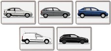 FRIDGE MAGNET - VAUXHALL ASTRA