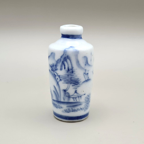 Chinese blue and white - and,