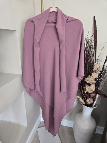 New khimar crepe mauve - khimar,