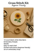 Sunflower Cross Stitch Kit