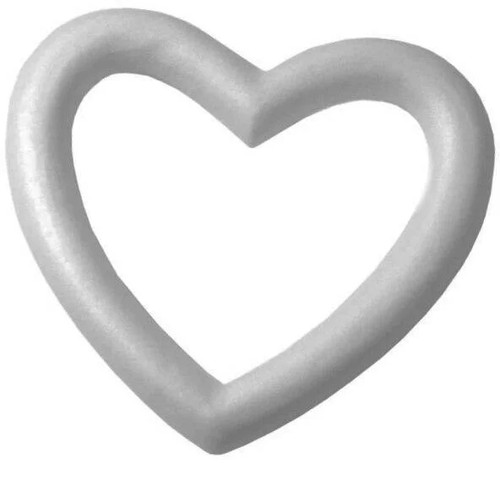 Inch polystyrene open heart - polystyrene,