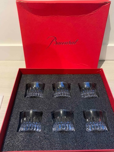 Baccarat vodka shot glasses - baccarat,