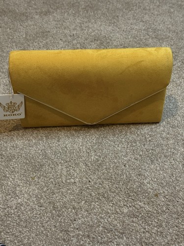 Koko mustard yellow - koko, faux