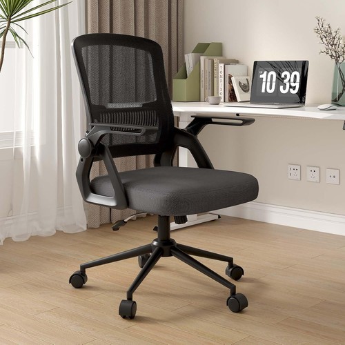 Black rattantree office - black, chair