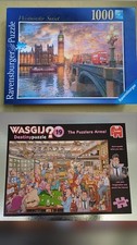 job lot of 2 jigsaw puzzles