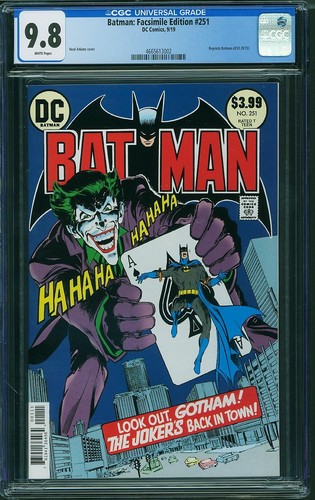 Batman facsimile edition 251 - batman,