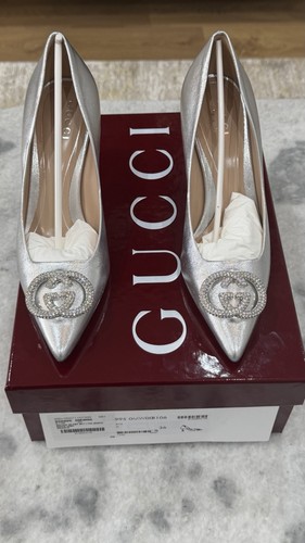 Gucci women metallic pump - women's,