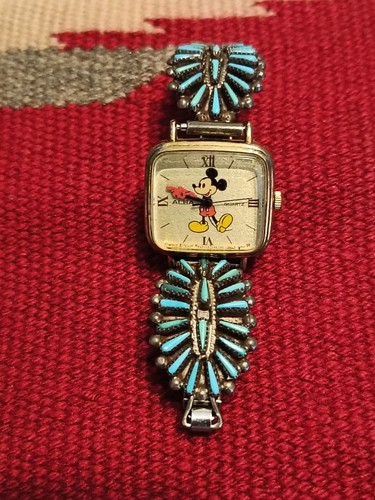 Vintage navajo turquoise - vintage, watch