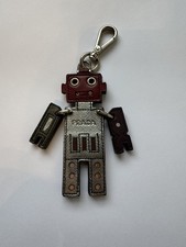 PRADA Robot Leather Keyring /