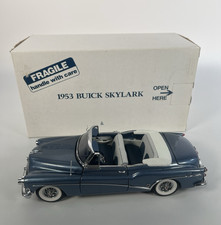 Danbury Mint 1:24 1953 Buick Skylark Convertible Blue Die Cast Model Boxed