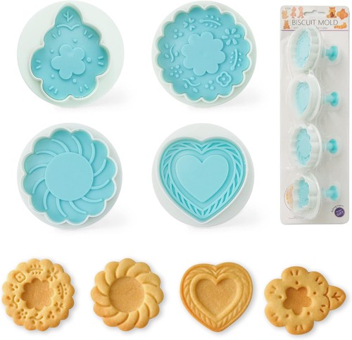 Cookie stamps set press - set, 4,