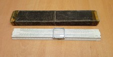 VINTAGE SLIDE RULE ENGINEERING CALCULATOR WITH CASE