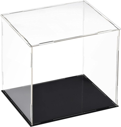 Acrylic clear display case - clear,