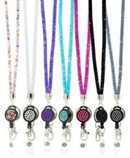 Lanyard ID Card Holder Sparkle