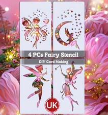 4 Pcs Fairy Angel Template