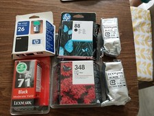 JOB LOT OF 6 INKS 3X Lexmark