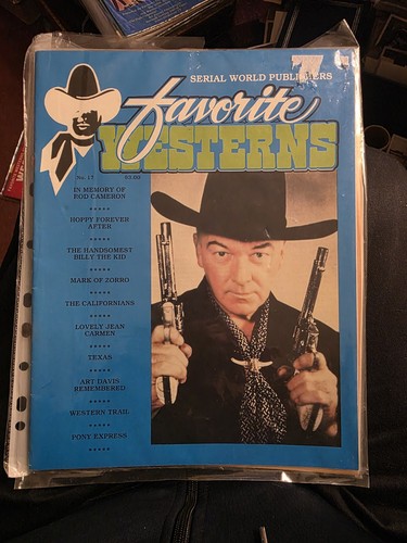 Favorite westerns magazine - magazine, no