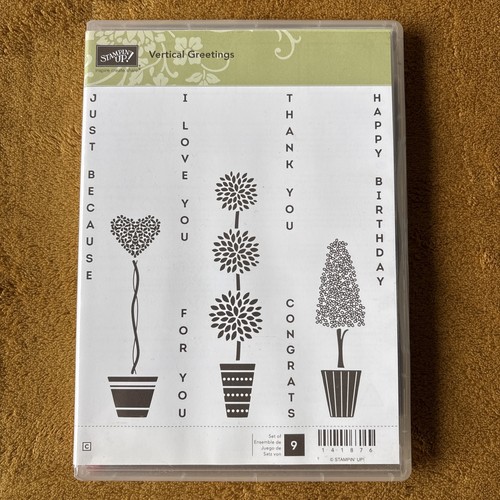 Stampin rubber stamp set - up!,