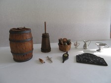 Dolls house 1/12 Tudor accessories