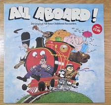 Junior Choice All Aboard  Children's Favourites Vinyl LP Album Ed Stewart EX