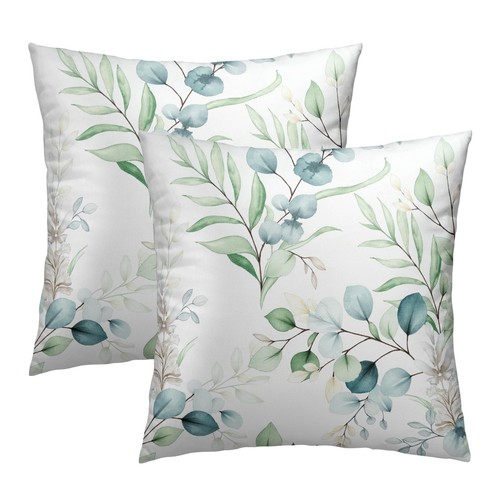 Spring sage green - green, pillow