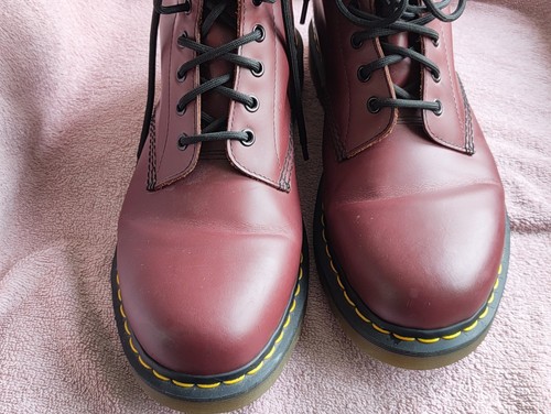 Martens burgundy leather - dr.,