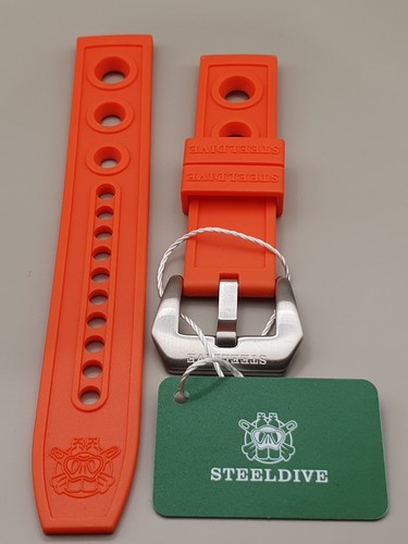 Steeldive orange 20mm auto - 20mm,