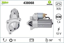 Valeo Starter Starter 1.1-2.8L