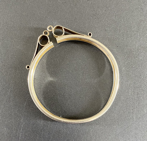 Sterling silver coin mount - sterling,