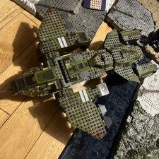Halo Mega Bloks, UNSC Pelican Dropship 96824, no box or manual.