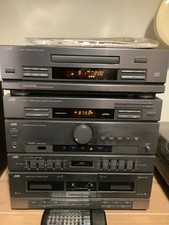 JVC Hifi System Model No DR-E45LNT + XL-E45TN Cd Player with Remote