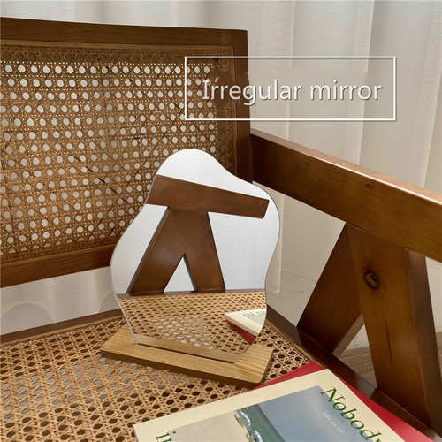 Simple irregular mirror - mirror, home