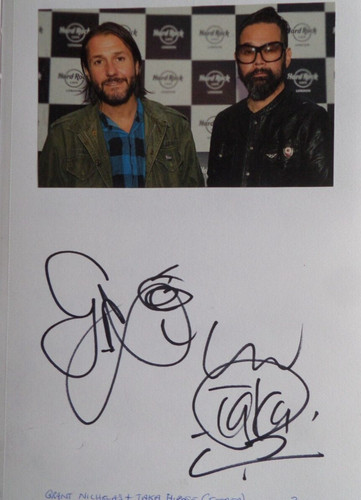 Feeder autographed 6 album - autographed, x
