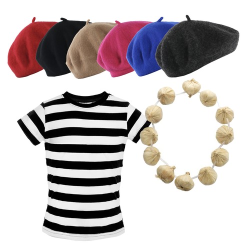 Childs french costume - french, striped