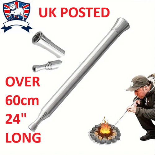 Fire blow pipe tube - blow, bellows