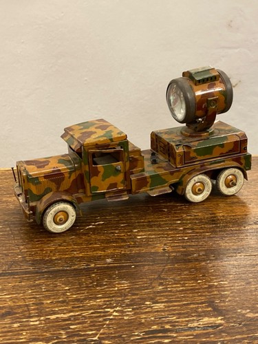 Tippco reflector truck tin toy - tippco-reflector,