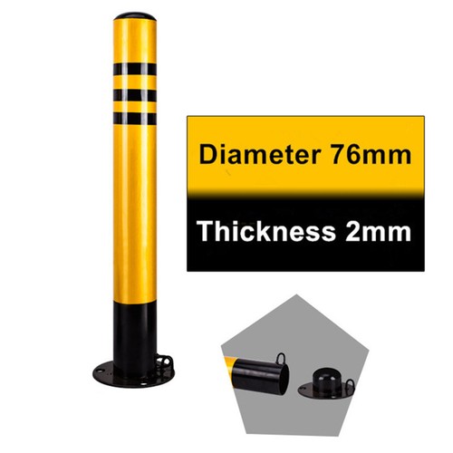 Lockable parking barrier - parking,